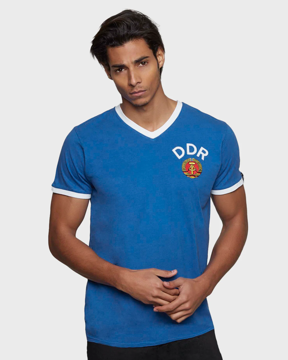1974 DDR - Camiseta fútbol retro